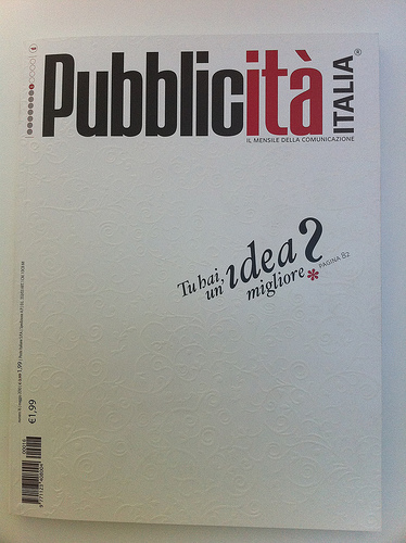 Pubblicità Italia Copertina di Maggio 2010